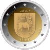 Герб Селия   2 евро Латвия  2025