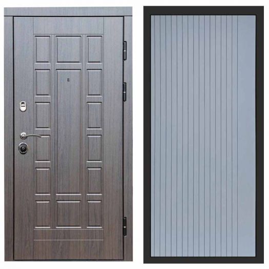 Входная дверь Termo-door Виргиния Венге - FLAT Грей софт