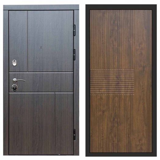 Входная дверь Termo-door Вертикаль Венге - Мастино Дуб