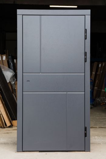 Входная дверь Termo-door Вертикаль Грей - Porte white