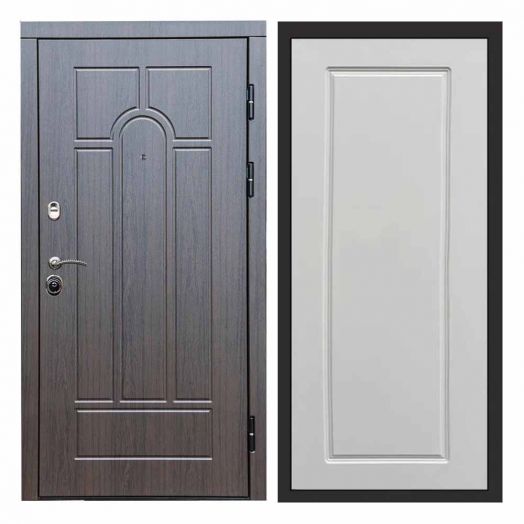 Входная дверь Termo-door Модена Венге - Гранд Белый софт