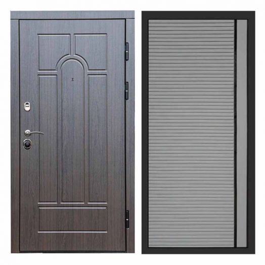 Входная дверь Termo-door Модена Венге - Porte Грей софт