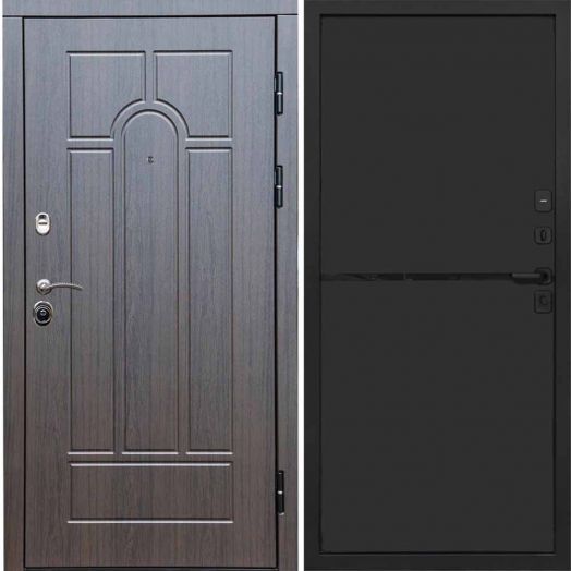 Входная дверь Termo-door Модена Венге - Нео Black