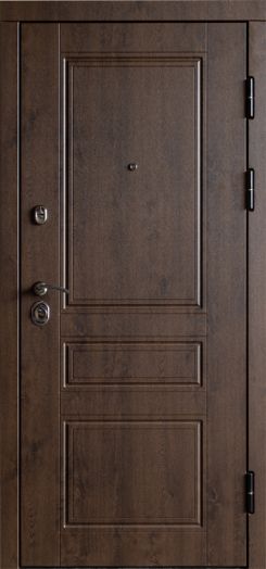 Входная дверь Termo-door Орегон Дуб - Престиж Бежевый матовый