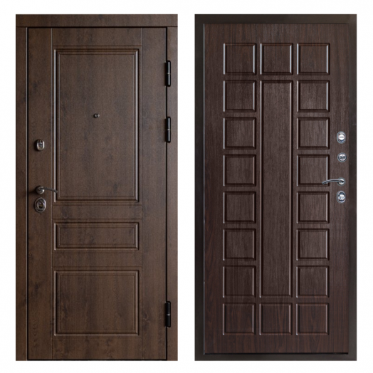 Входная дверь Termo-door Орегон Дуб - Престиж Венге