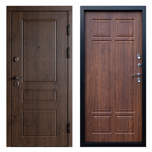 Входная дверь Termo-door Орегон Дуб - Орех премиум