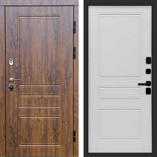 Входная дверь Termo-door Орегон Дуб - Классик Белый софт