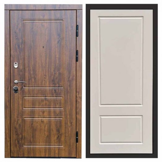 Входная дверь Termo-door Орегон Дуб - Марсель Слоновая кость