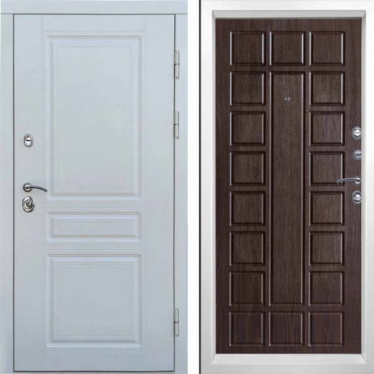 Входная дверь Termo-door Орегон WHITE - Престиж Венге