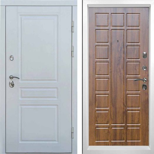 Входная дверь Termo-door Орегон WHITE - Престиж Дуб