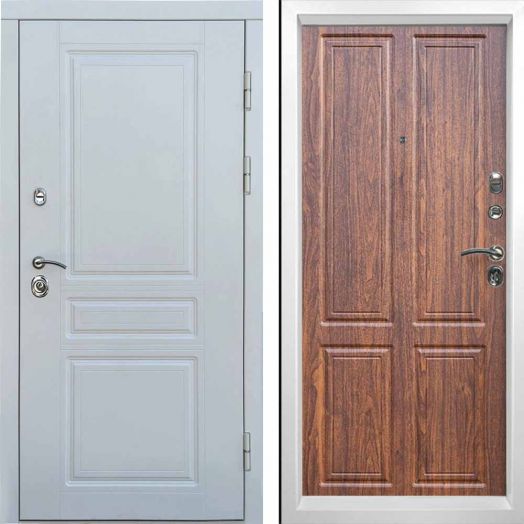 Входная дверь Termo-door Орегон WHITE - Стандарт Орех