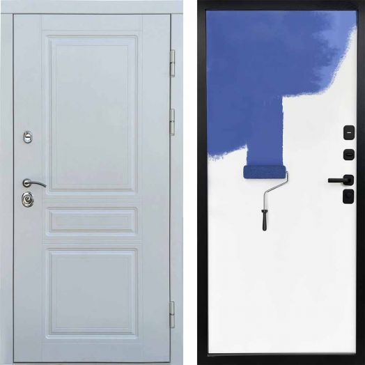 Входная дверь Termo-door Орегон WHITE - Грунт под покраску