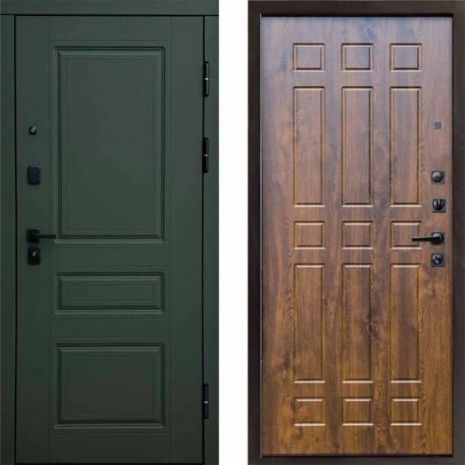 Входная дверь Termo-door Орегон Грин - Спарта Дуб