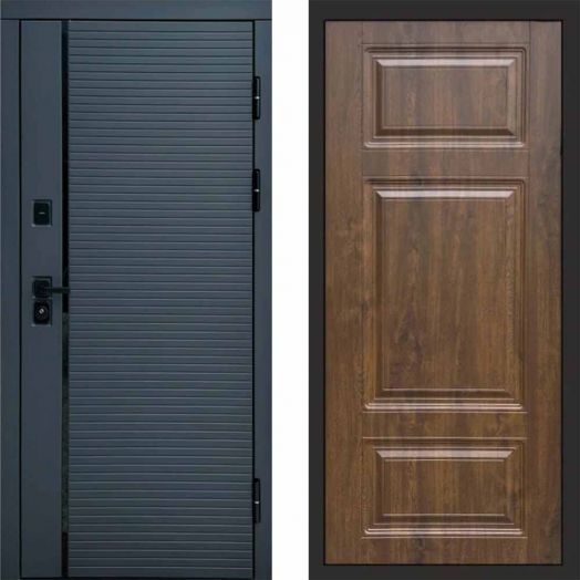 Входная дверь Termo-door Графит line - Лион Дуб