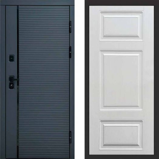 Входная дверь Termo-door Графит line - Лион Лиственница