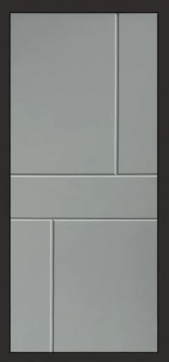 Входная дверь Termo-door Black Line - Горизонт Грей софт