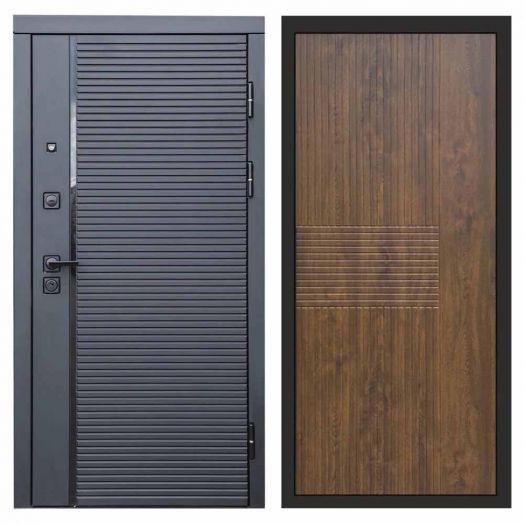 Входная дверь Termo-door Black Line - Мастино Дуб