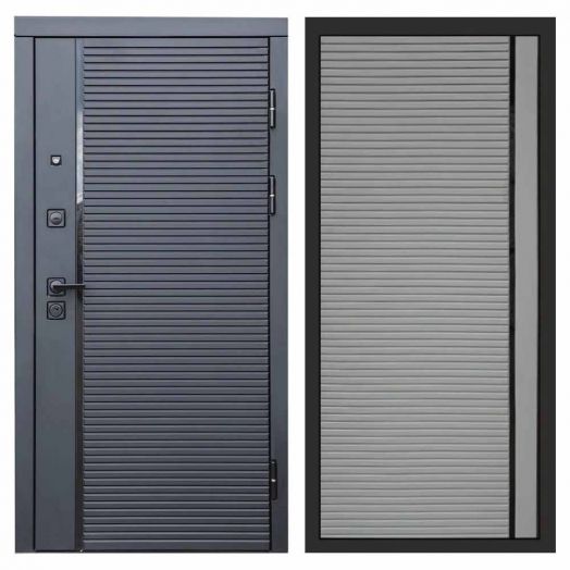 Входная дверь Termo-door Black Line - Porte Грей софт