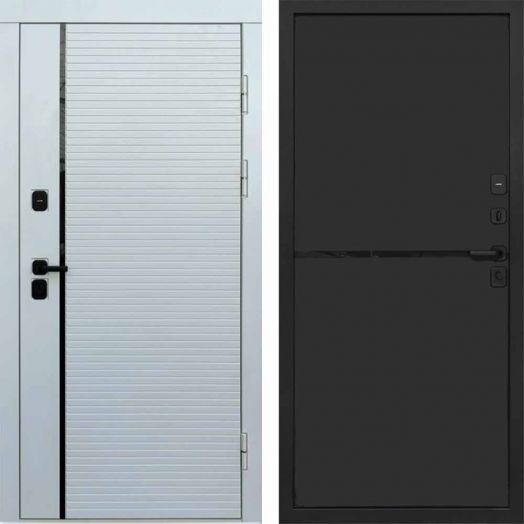 Входная дверь Termo-door WHITE LINE - Нео Black