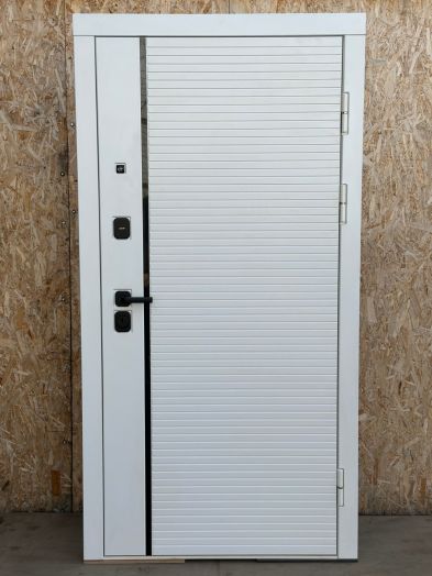 Входная дверь Termo-door WHITE LINE - Зеркало Белый софт