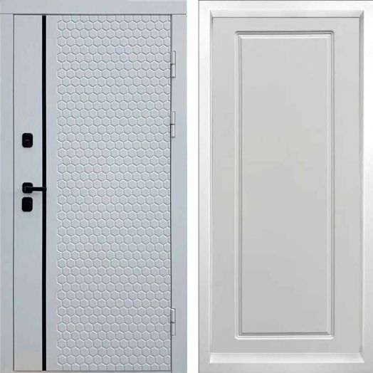 Входная дверь Termo-door Simple White - Гранд Белый софт
