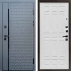 Входная дверь Termo-door Simple Графит - Спарта Белое дерево
