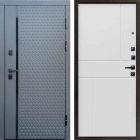 Входная дверь Termo-door Simple Графит - Горизонт Белый