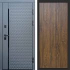 Входная дверь Termo-door Simple Графит - FLAT Дуб