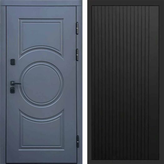 Входная дверь Termo-door Сфера - FLAT Черный кварц