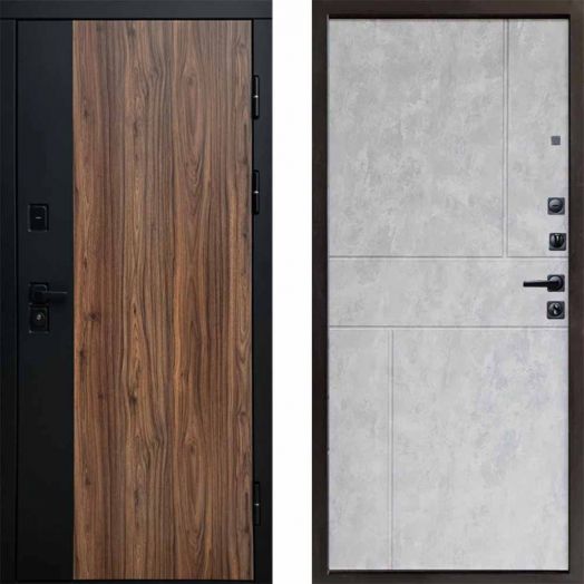 Входная дверь Termo-door Флэш - Горизонт Бетон светлый