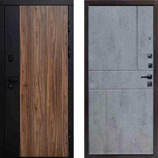 Входная дверь Termo-door Флэш - Горизонт Бетон темный