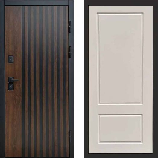 Входная дверь Termo-door Кантри - Марсель Слоновая кость