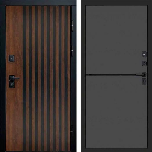 Входная дверь Termo-door Кантри - Нео Графит