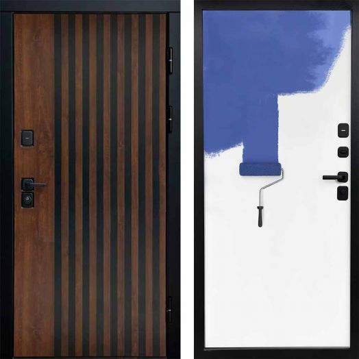 Входная дверь Termo-door Кантри - Грунт под покраску