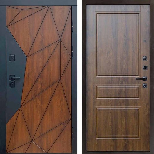 Входная дверь Termo-door Геометрия - Классик Дуб
