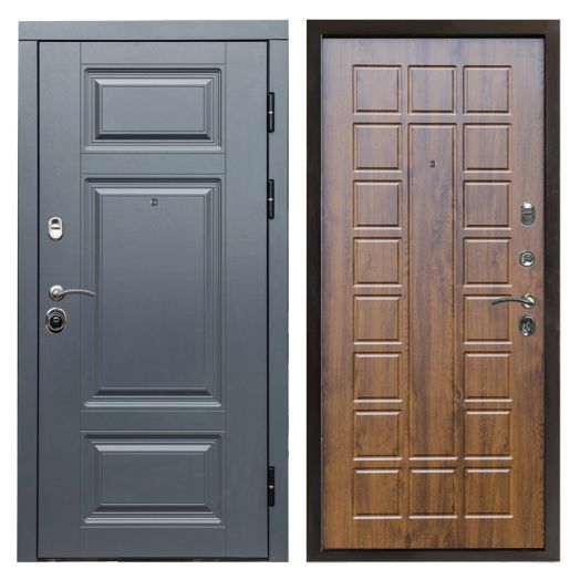 Входная дверь Termo-door Премиум Грей - Престиж Дуб