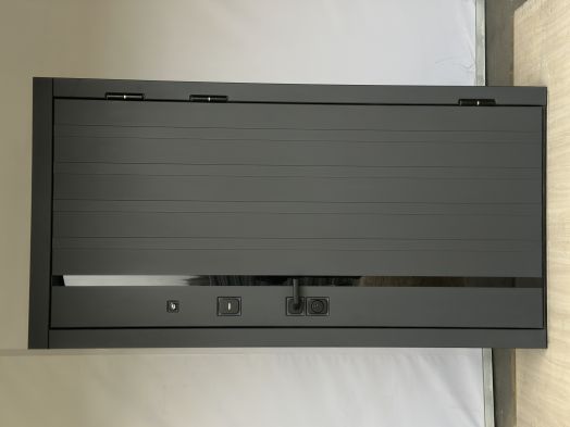 Входная дверь Termo-door Роял Графит - Зеркало Дуб