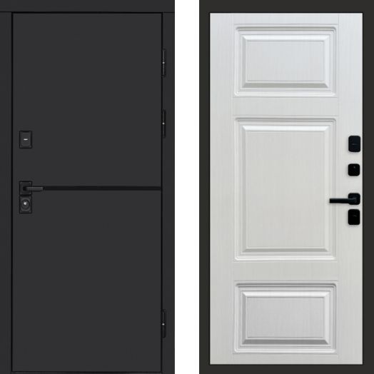 Входная дверь Termo-door Тренд Black - Лион Лиственница