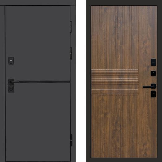 Входная дверь Termo-door Тренд Графит - Мастино Дуб