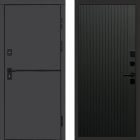 Входная дверь Termo-door Тренд Графит - FLAT Черный кварц