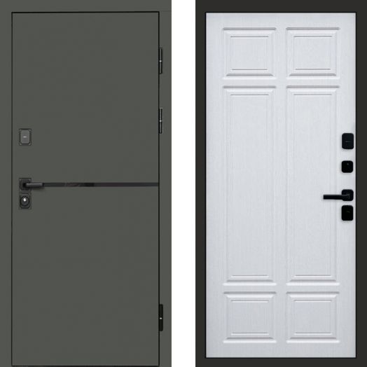 Входная дверь Termo-door Тренд Грин - Лиственница премиум