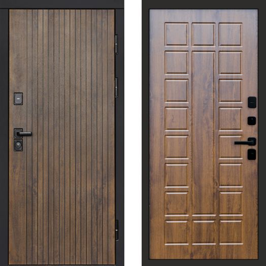 Входная дверь Termo-door Твист Ультра - Престиж Дуб