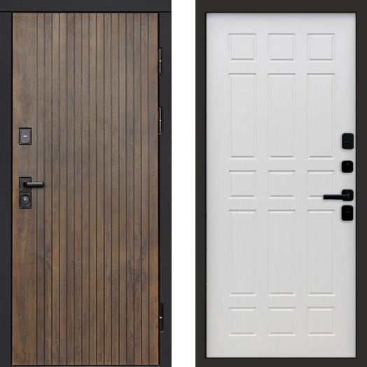 Входная дверь Termo-door Твист Ультра - Спарта Лиственница