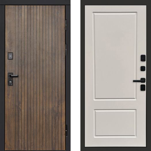 Входная дверь Termo-door Твист Ультра - Марсель Слоновая кость