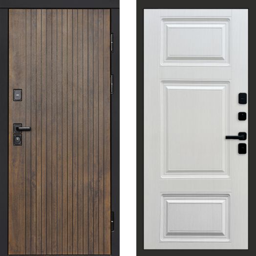 Входная дверь Termo-door Твист Ультра - Лион Лиственница
