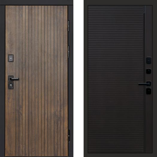 Входная дверь Termo-door Твист Ультра - Porte black
