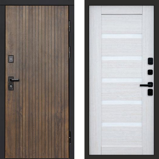 Входная дверь Termo-door Твист Ультра - Царга Лиственница