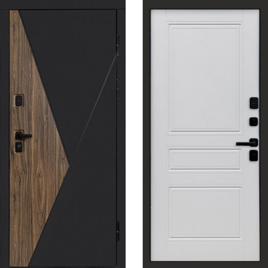 Входная дверь Termo-door Матрикс Ультра - Классик Белый софт