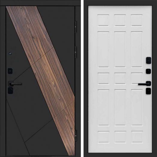 Входная дверь Termo-door Нова - Спарта Белое дерево