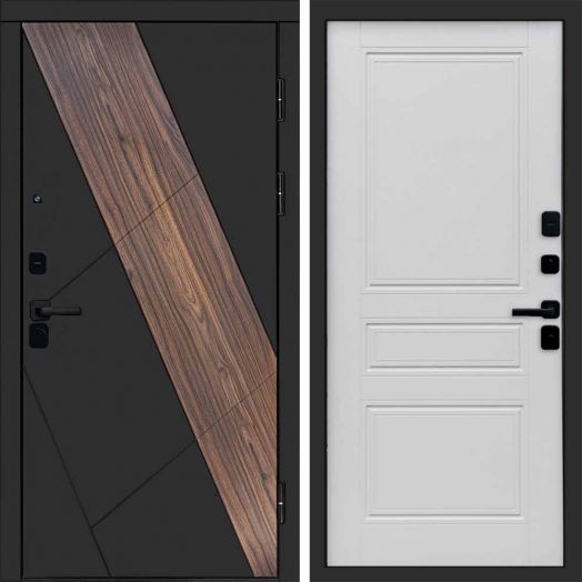 Входная дверь Termo-door Нова - Классик Белый софт